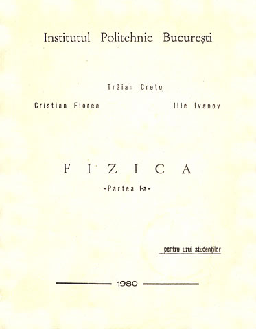 Fizica - partea I, 1980